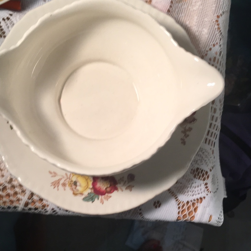 Ridgway sauce boat